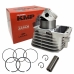 Kit Motor Cilindro Pistao Aneis Cg 125 Titan Today Xlr 125 1990 Ate 2001 KMP