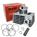 Kit Motor Cilindro Pistão Anéis Ybr Factor 125 Xtz 125 KMP