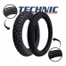 Par Pneu Dianteiro 90/90-19 Traseiro 110/90-17 Technic T&C