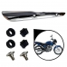 Protetor Escapamento + Kit Fixação Cg 125 Titan Fan
