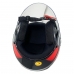 CAPACETE SPARK JET SQUARE PRETO/VERMELHO 60