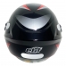 CAPACETE SPARK JET SQUARE PRETO/VERMELHO 60