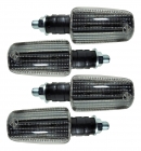 Kit 4 Pisca Mini Cristal Universal